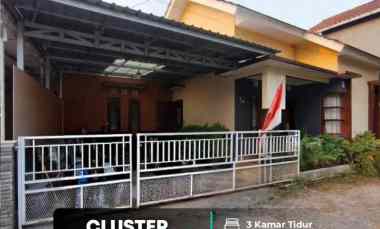 Rumah Cluster dekat Kampus Unriyo Sekolah Budi Mulia 300 meter jl