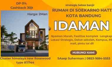 dijual rumah soekarno hatta kodya