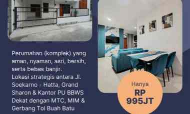 dijual rumah soekarno hatta kodya