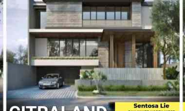 Dijual Rumah Baru Somerset Bukit Golf Citraland Surabaya Garasi 4 Mobi