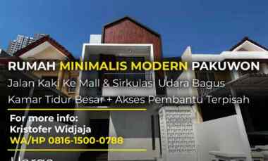 Dijual Rumah Minimalis Sorento Pakuwon City Surabaya dekat Mall SHM 2