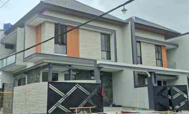 Rumah UNIT A Baru Sutorejo Prima Row 3,5 mobil Minimalis Bagus