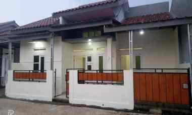 dijual rumah tahap finishing dekat stasiun krl