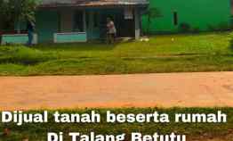 Dijual Rumah Talang Betutu Palembang