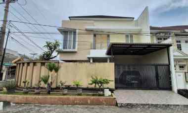 Rumah Taman Pondok Indah Wiyung Surabaya Hook Double Way Siap Huni Row
