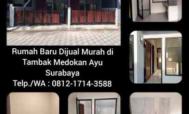 Rumah Dijual Tambak Medokan Ayu Surabaya Kondisi Baru, 0812.1714.3588