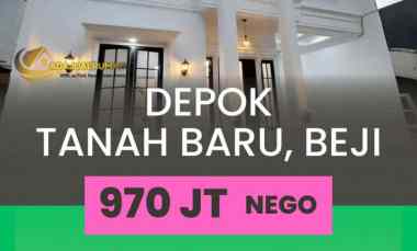 dijual rumah tanah baru