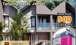 Rumah Murah 2 lantai Exclusive Tanjung Barat Jakarta Selatan