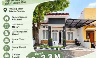 dijual rumah tanjung barat