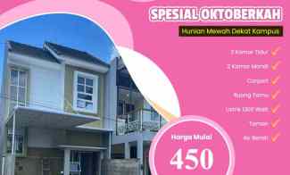 Rumah Minimalis Desain Modern dekat Kawasan Pendidikan Kota Malang