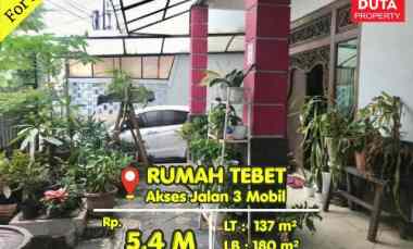 dijual rumah tebet