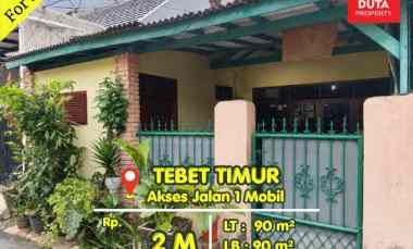 dijual rumah tebet