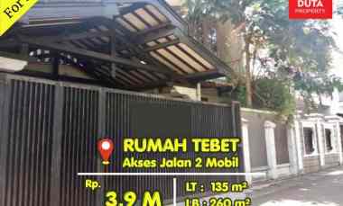 dijual rumah tebet