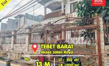 Dijual Rumah Megah Tebet Barat Lokasi Strategis Akses Jalan Raya BU