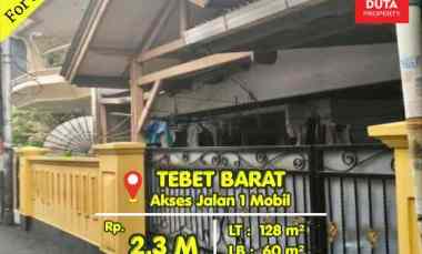 dijual rumah tebet barat