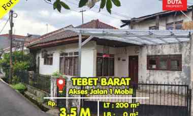 dijual rumah tebet timur