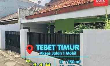 dijual rumah tebet timur