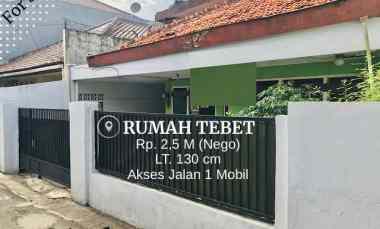 dijual rumah tebet timur