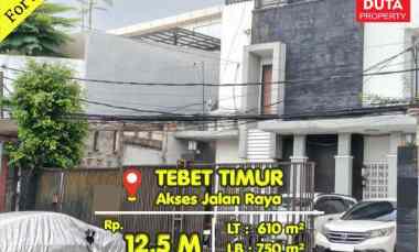 dijual rumah tebet timur