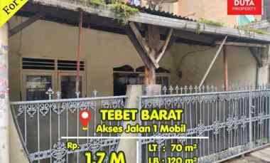 dijual rumah tebet timur