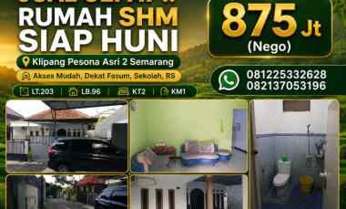 dijual rumah tembalang semarang