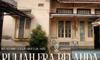 Dijual Rumah Tempo Dulu Era Belanda di Cimahi