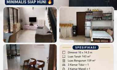 Rumah Tenggilis Minimalis Siap Huni 2 Lantai Nego, Surabaya