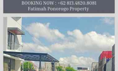 Dijual Rumah Terakhir 2 lantai Syariah Ponorogo