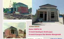 Rumah Murah Berkualitas di Tlogomulyo Pedurungan Semarang Timur