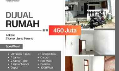 Rumah di Ujungberung 400 Jutaan Cluster Aman Nyaman, Harga Hemat