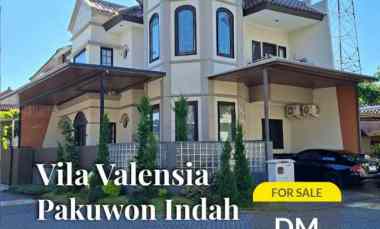dijual rumah vila valensia pakuwon indah