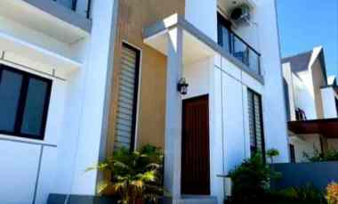 dijual rumah villa 2lantai pesona villa sejah ter