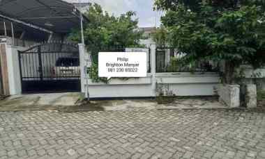 dijual rumah villa kalijudan