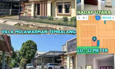 dijual rumah villa mulawarman