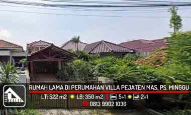 dijual rumah villa pejaten mas pasar
