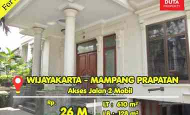dijual rumah wijayakarta mampang prapatan