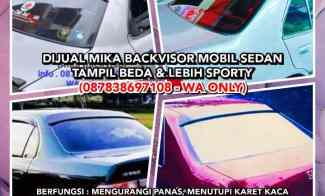 Dijual Mika Backvisor Mobil Sedan, Tampil Beda Lebih Sporty