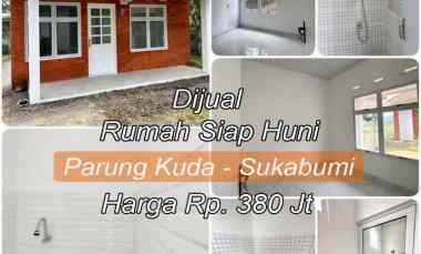 dijual segera rumah parung kuda sukabumi