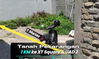 dijual tanah 1 km xt square