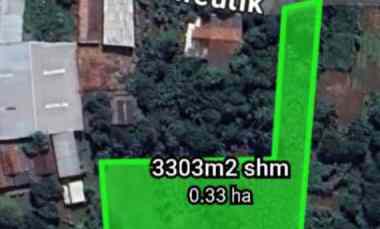 dijual tanah 3303 m2 setu bekasi