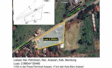 dijual tanah arjasari