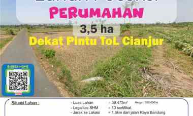 dijual tanah babakan caringin kabupaten