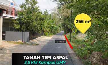 dijual tanah bangunjiwo