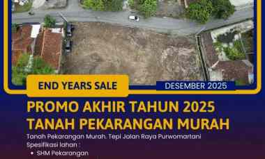 dijual tanah bayen purwomartani kalasan