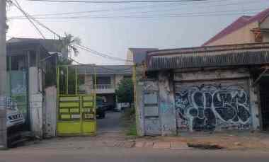 dijual tanah bekas bangunan bengkel