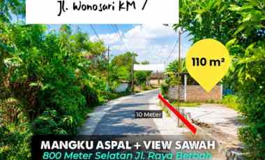 dijual tanah berbah