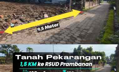 dijual tanah berbah sleman