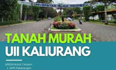 Tanah Shm Pekarangan Murah, Area Kost Exclusive Uii Kaliurang Jogja