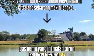 dijual tanah bukit telaga golf citraland