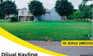 dijual tanah canberra grand pakuwon
